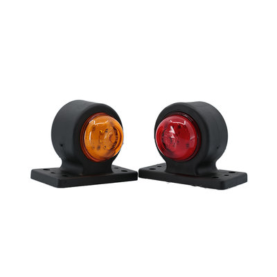 Dasteri Satz LED Begrenzungsleuchten kurz 10-30V Amber + Rot