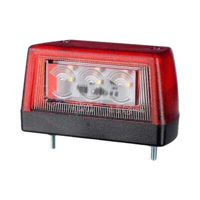 Horpol LED Kennzeichenbeleuchtung 12-24V Rot LTD 2111