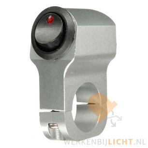 Alu-Lenkerschalter silber