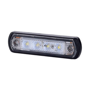 Horpol LED Postionsleuchte Weiß Flache Montage 4 LEDS LD-675