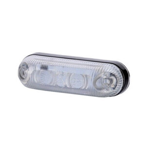 Horpol LED Positionsleuchte Weiß Oval LD-370
