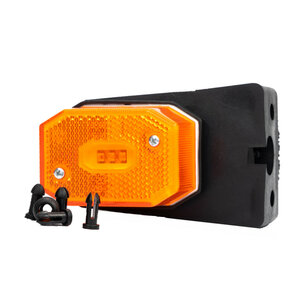Fristom LED Positionsleuchte Orange mit Eckhalter FT-001