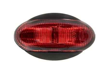 Dasteri LED Positionsleuchte Rot 10-30V