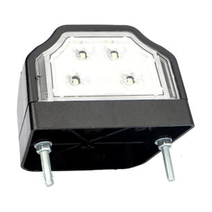 Fristom FT-031 LED Kennzeichenbeleuchtung Schwarz 12-24V