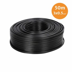 3-adrig Kabel 3x0,50mm2 | Pro 50 Meter