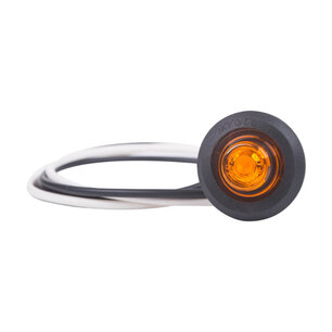 Horpol LED Positionsleuchte Orange Rund Ø28mm Einbau
