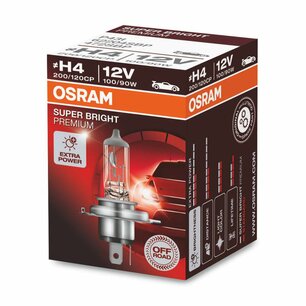 Osram H4 Halogen Birne 12V Super Bright Premium P43t