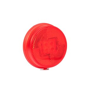 Fristom LED Positionsleuchte Rund Rot + 0,5m Kabel