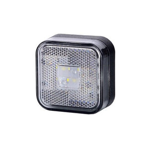 Horpol LED Positionsleuchte Weiß Eckig 12-24V LD 096