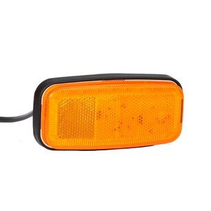 Fristom LED Positionsleuchte Orange + Reflektor FT-075