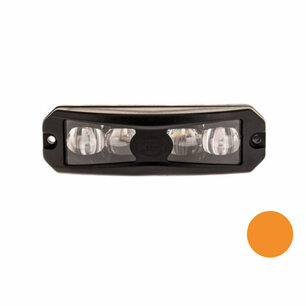 Dasteri LED Blitzer Orange Breiter Lichteffekt