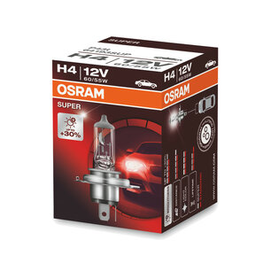 Osram H4 Halogen lampe 12V 55W Super P43t