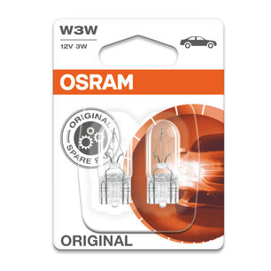 Osram W3W Glühbirne 12V W2.1x9.5d Original Line