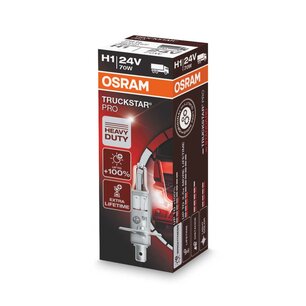 Osram H1 Halogen Birne 24V 70W P14.5sTruckstar Pro