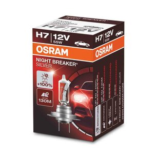 Osram H7 Halogen Birne 12V 55W PX26d Night Breaker Silver