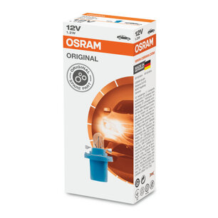 Osram Glühbirne 12V BX8.5d Original Line 10 Stück