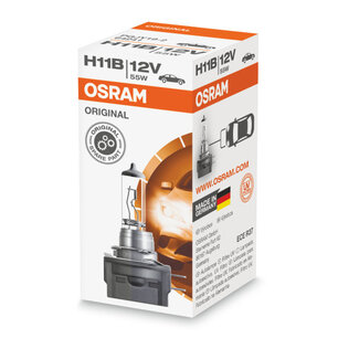 Osram H11B Halogen Lampe 12V BA15s Original Line