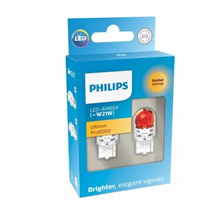 Philips W21W LED Retrofit Orange 12V 2 Stück