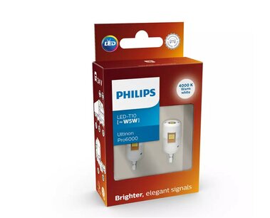 Philips W5W LED Retrofit Wit 24V 4000K 2 Stuks