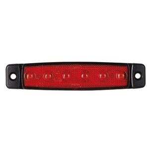 Dasteri LED Positionsleuchte Rot 24V
