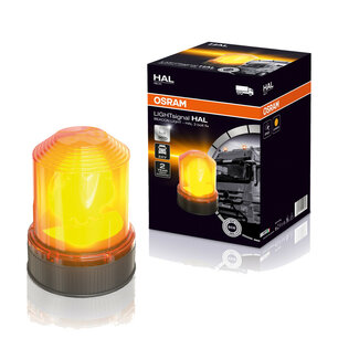 Osram LED Rundumleuchte Flache Montage Orange RBL102