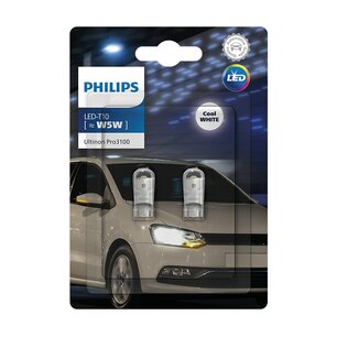 Philips LED Retrofit W5W T10 12V Weiß W2,1x9,5d 2 Stück