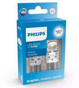 Philips P21W LED Retrofit Weiß 12V 2 Stück