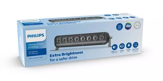 Philips Ultinon Drive 2002L LED Lightbar + Tagfahrlicht 10"