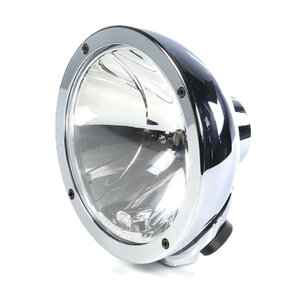  HELLA 1F8 011 002-211 LED-Fernscheinwerfer - Luminator LED -  12/24V - rund - Referenzzahl: 50 - Anbau - glasklare Streuscheibe -  Lichtscheibenfarbe: transparent - links/rechts