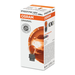 Osram PY27/7W Glühbirne 12V WX2.5x16q Original Line 10 Stück