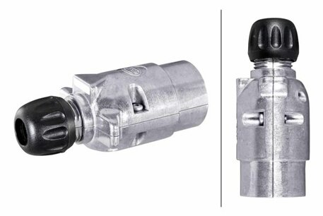 HELLA 7-poliger Stecker Aluminium | 8JA 001 918-002