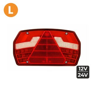 Dasteri Led Rückleuchte Links 6 Funktionen + Dynamisch Blinker