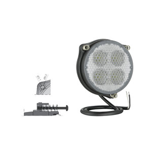 LED Arbeitsscheinwerfer d86-58° 1000lm 12/24V (1Bl+)+DT04-2P