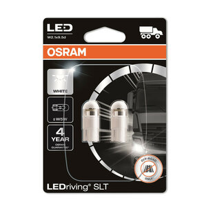Osram 24V W5W LED Retrofit Weiß W2.1x9.5d 2 Stück | OFF-ROAD ONLY
