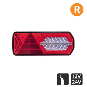 Dasteri DSL-5000TR LED Rückleuchte Rechts + Dreieck Reflektor