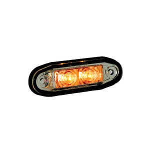 Boreman LED Positionsleuchte Orange 0,5m Kabel