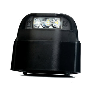 Fristom LED Kennzeichenbeleuchtung Schwarz 12-36V FT-261