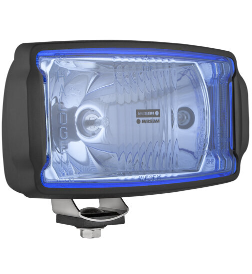 Wesem Fernscheinwerfer HP5 Blau Mit LED Positionslicht